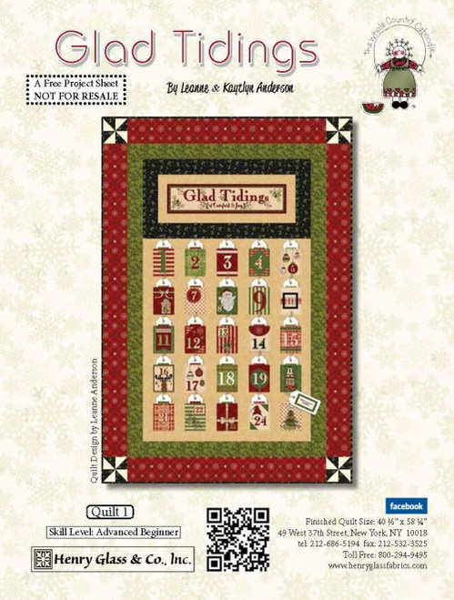 Glad Tidings Quilt 1 Glad Tidings Quilt 1