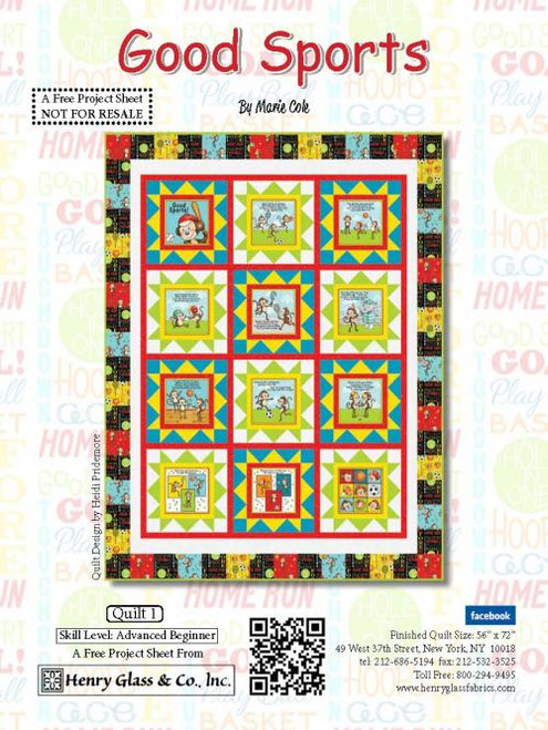 Good Sports Quilt #1 Good Sports Quilt #1