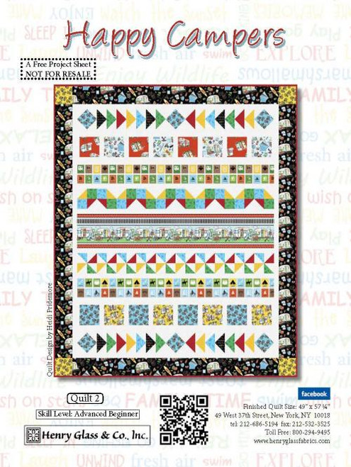 Happy Camper Quilt #2 Happy Camper Quilt #2
