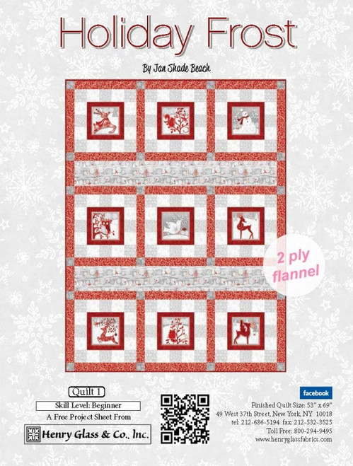 Holiday Frost- Quilt 1 Holiday Frost- Quilt 1