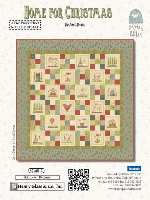 Home for Christmas Quilt #2 Home for Christmas Quilt #2