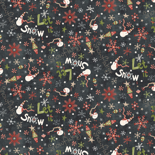 F2878-99 Charcoal || Let It Snow
