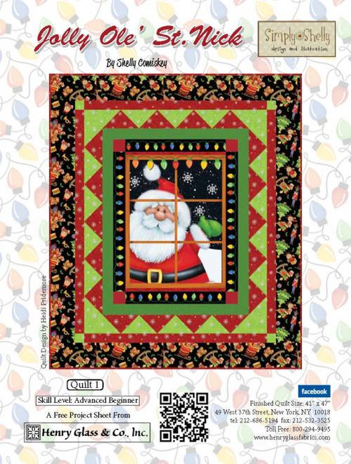 Jolly Ole St Nick Quilt 1 Jolly Ole St Nick Quilt 1