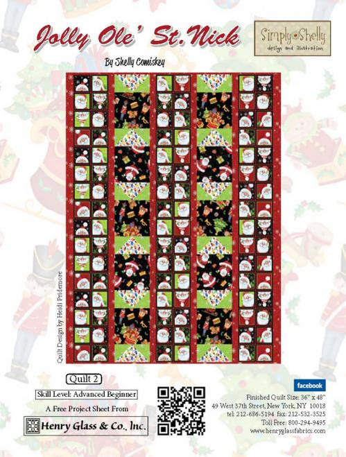 Jolly Ole St Nick Quilt 2
