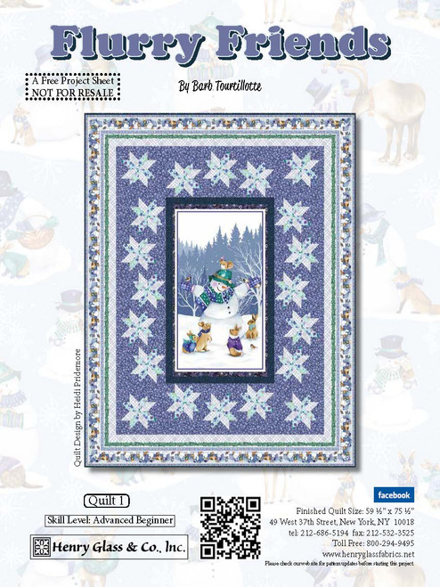 Flurry Friends Quilt #1 Flurry Friends Quilt #1