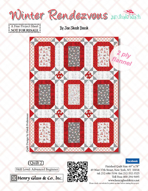 Winter Rendezvous Quilt #2 Winter Rendezvous Quilt #2