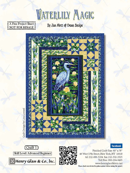 Water Lily Magic Quilt #1 Water Lily Magic Quilt #1
