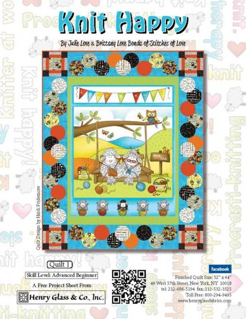 Knit Happy Quilt 1 Knit Happy Quilt 1