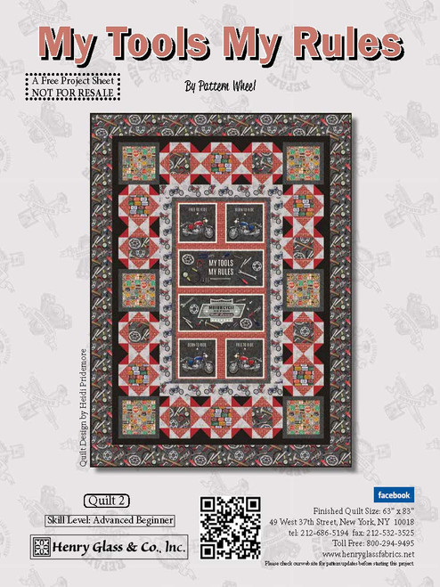 My Tools My Rules Quilt #2 My Tools My Rules Quilt #2