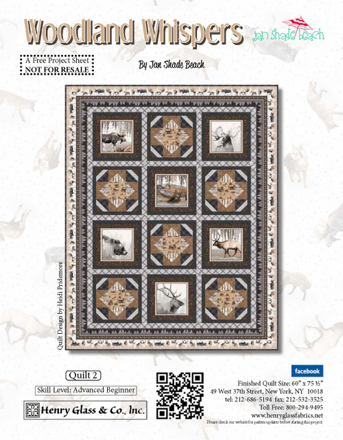 Woodland Whispers Quilt #2 Woodland Whispers Quilt #2