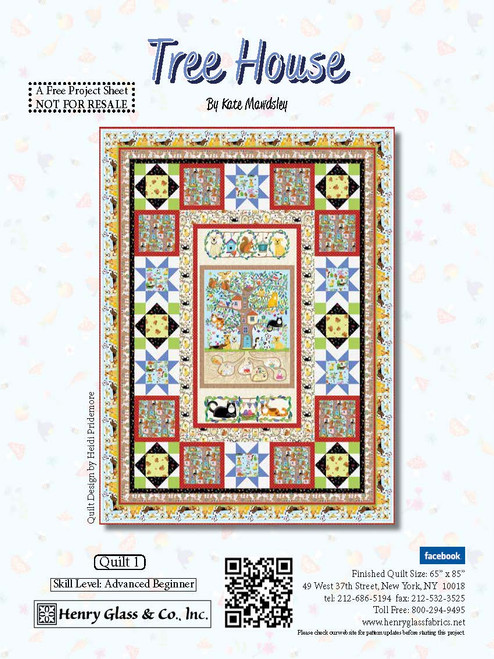 Tree House Quilt #1 Tree House Quilt #1