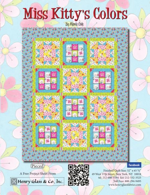 Miss Kitty's Colors - Pieced Miss Kitty's Colors - Pieced