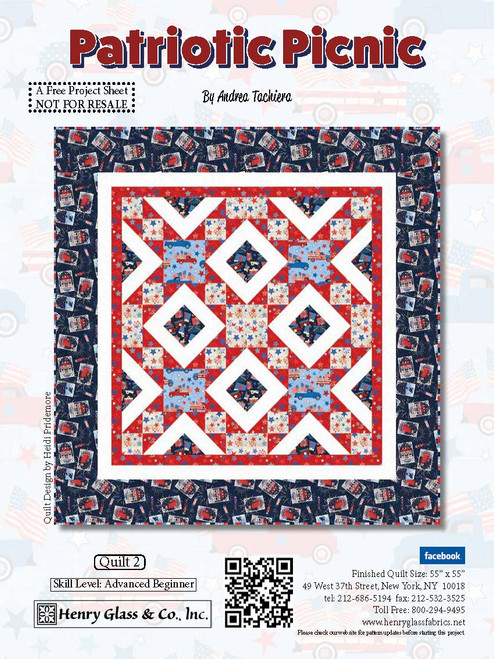 Patriotic Picnic Quilt #2 Patriotic Picnic Quilt #2