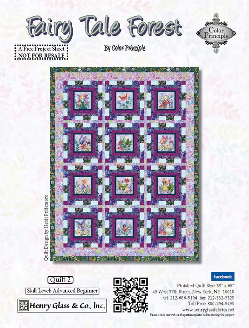 Fairytale Forest Quilt #2