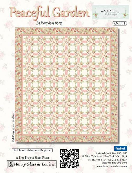 Peaceful Garden Quilt #1