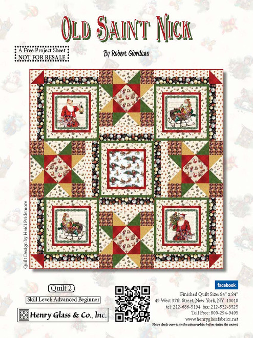 Old Saint Nick Quilt #2 Old Saint Nick Quilt #2