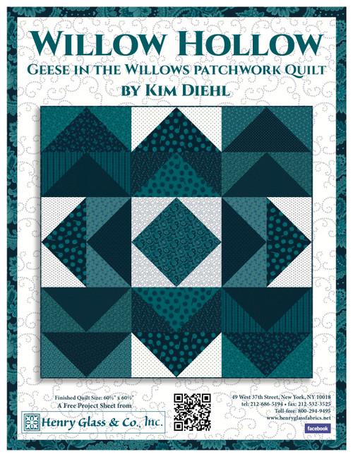 Willow Hollow - Geese in the Willows Quilt Willow Hollow - Geese in the Willows Quilt