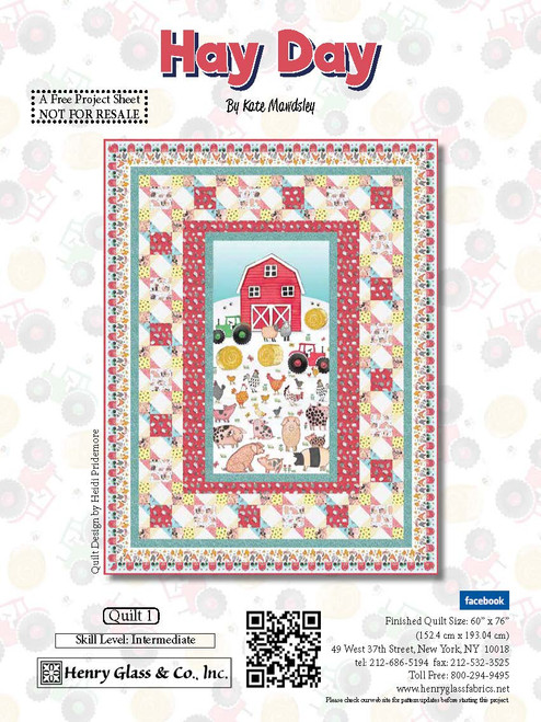 Hay Day Quilt #1 Hay Day Quilt #1
