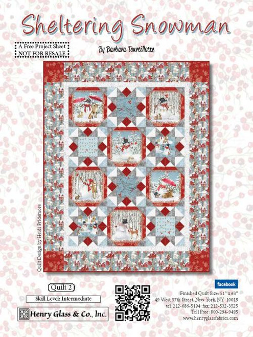 Sheltering Snowman Quilt #2 Sheltering Snowman Quilt #2