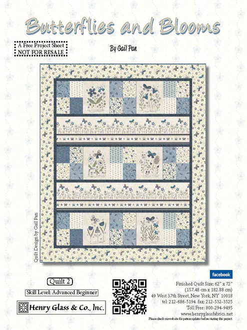 Butterflies and Blooms Quilt #2 Butterflies and Blooms Quilt #2