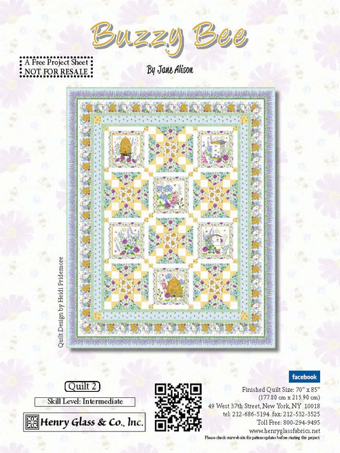 Buzzy Bee Quilt #2 Buzzy Bee Quilt #2