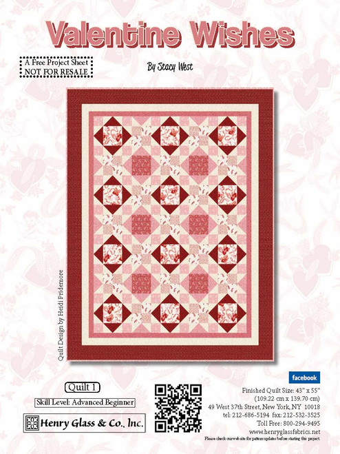 Valentine Wishes Quilt #1 Valentine Wishes Quilt #1