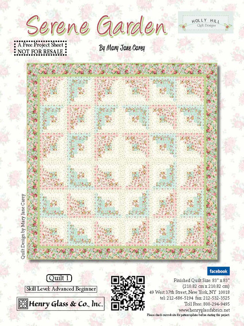 Serene Garden Quilt #1 Serene Garden Quilt #1