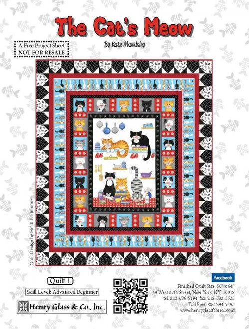 The Cats Meow Quilt #1 The Cats Meow Quilt #1