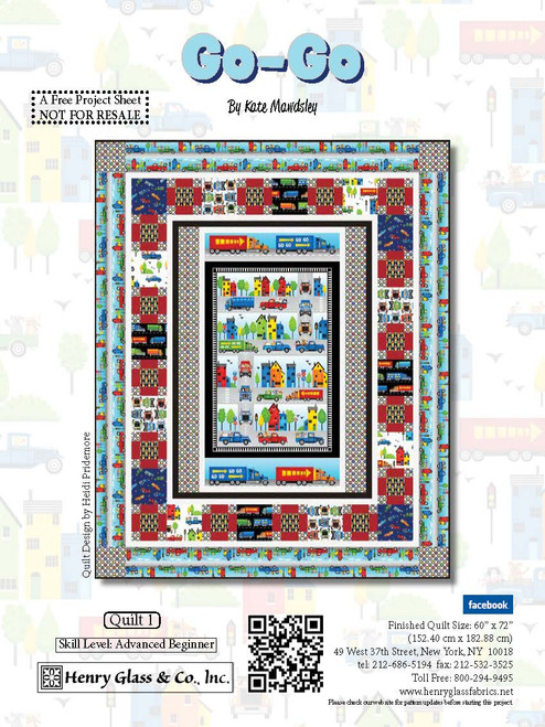 Go-Go Quilt #1 Go-Go Quilt #1