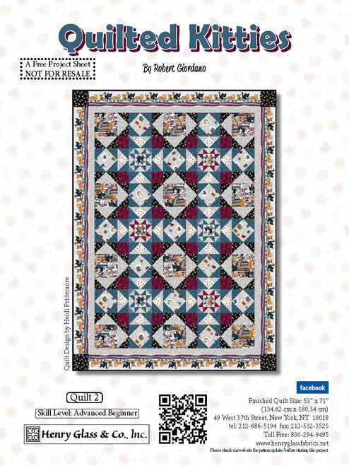 Quilted Kitties Quilt #2 Quilted Kitties Quilt #2