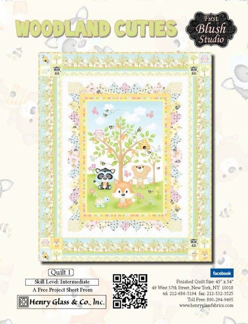 Woodland Cuties- Quilt 1 Woodland Cuties- Quilt 1