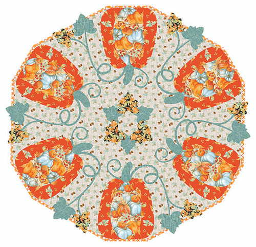 Pretty Pumpkins Table Topper Pretty Pumpkins Table Topper