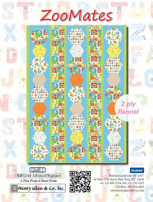 Zoo Mates- Quilt 1 Zoo Mates- Quilt 1