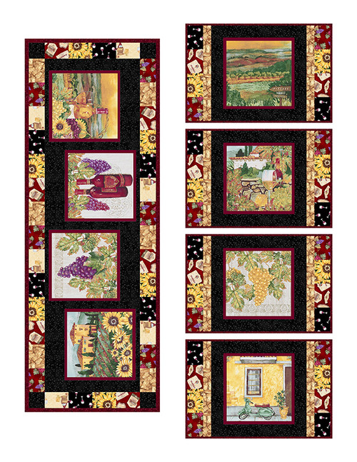 Stop Wining - Table in Tuscany Table Set Stop Wining - Table in Tuscany Table Set