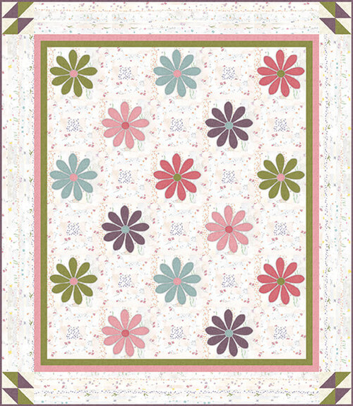 Soft Spoken - Daisy Dance Quilt Soft Spoken - Daisy Dance Quilt