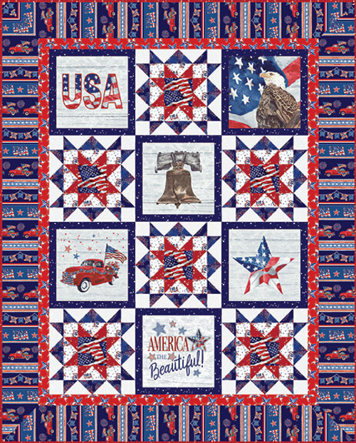 Wings of Freedom - Let Freedom Ring Quilt Wings of Freedom - Let Freedom Ring Quilt