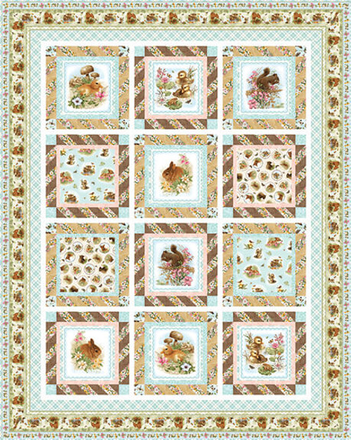 Young of the Year - Nature's Cuties Quilt Young of the Year - Nature's Cuties Quilt