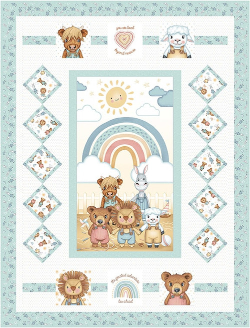 Boho Buddies - All Together Quilt Boho Buddies - All Together Quilt