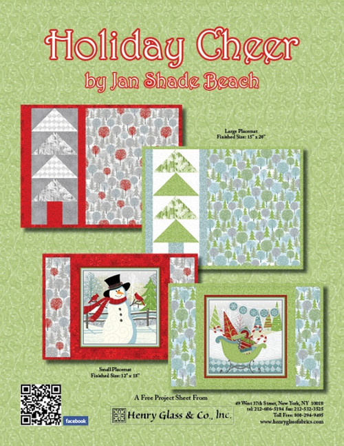 Holiday Cheer Placemats Holiday Cheer Placemats