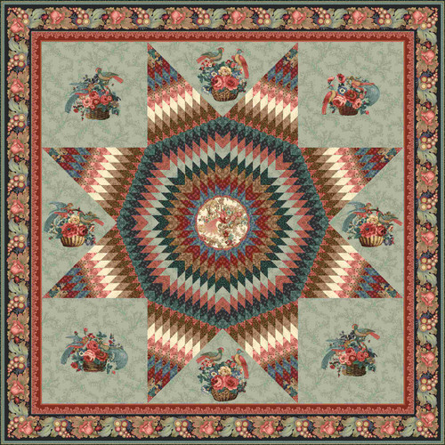 Philomena - Philomena’s Star Quilt (Light Teal) Philomena - Philomena’s Star Quilt (Light Teal)