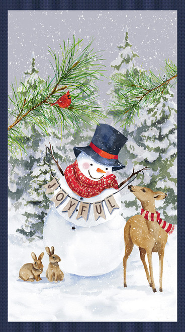 2093P-77 Multi || Joyful Snowmen