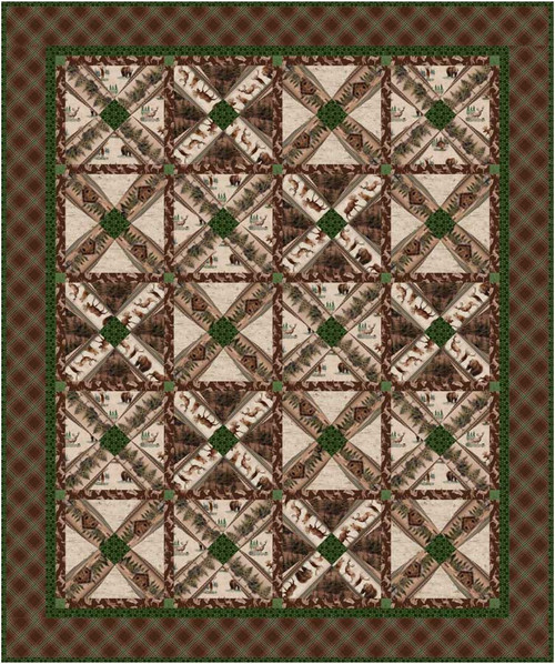 Majestic Mountainside - Broadening Quilt Majestic Mountainside - Broadening Quilt