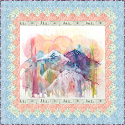 Valley View - Mountains Majesty Quilt Valley View - Mountains Majesty Quilt