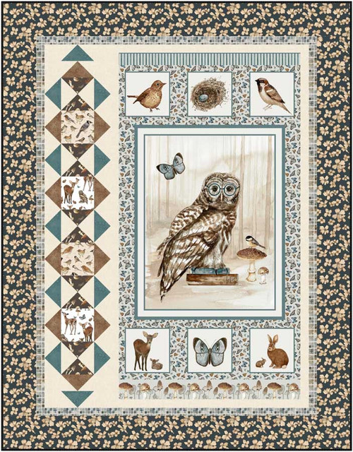 Whimsical Woods - Family Album Quilt Whimsical Woods - Family Album Quilt