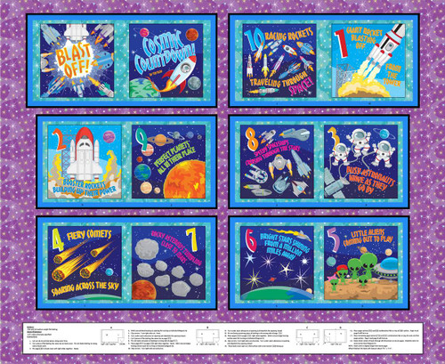 3646BP-55 Purple || Cosmic Countdown