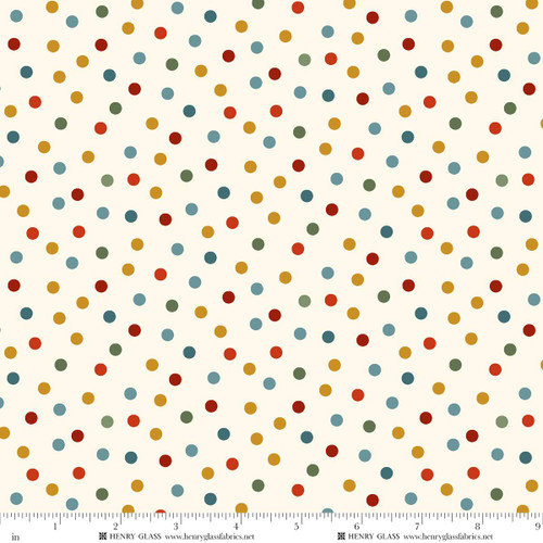 3604-11 Cream Multi || Nordic Holiday Village