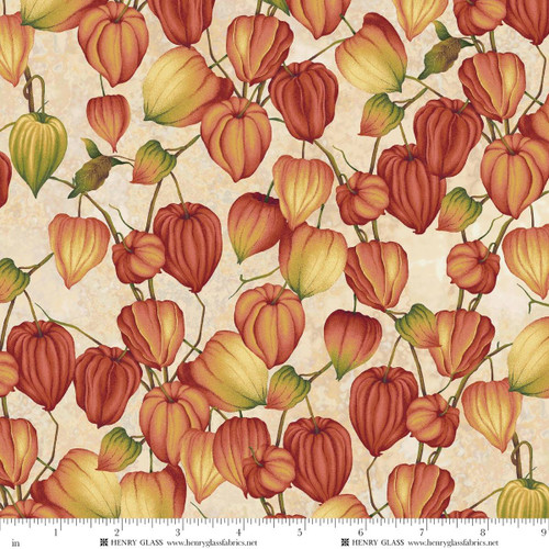 3650-44 Cream Multi || Oak and Berries