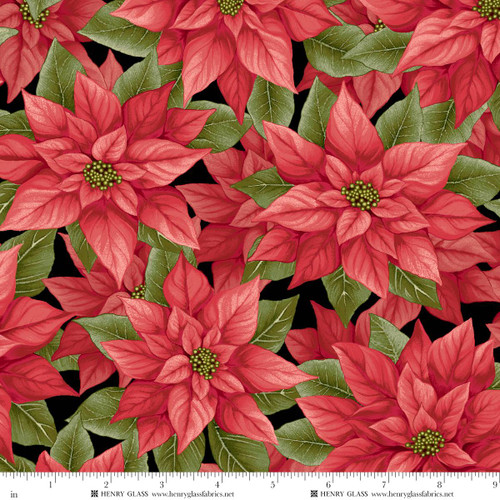 3619-98 Black and Red Multi || Sweet Christmas Memories