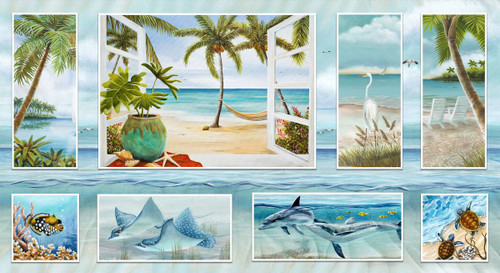 2335B-11 Bay Blue* || Window to Paradise