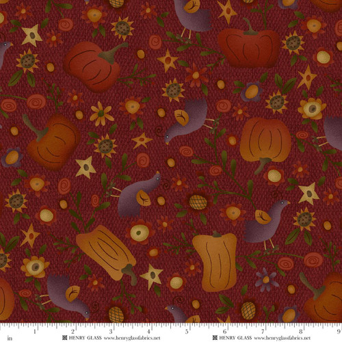 3632-89 Dark Red || Bountiful Blessings 3632-89 Dark Red || Bountiful Blessings